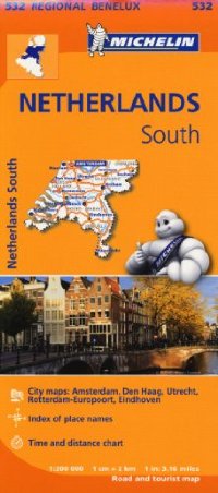 מפה MI הולנד דרום 532