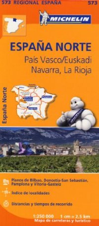 Spain North Centre Pa?s Vasco Navarra La Rioja (1/250 000)